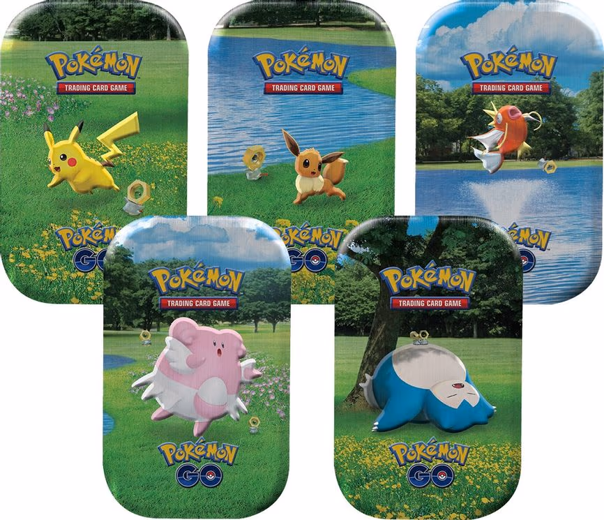 Pokemon GO Mini Tin [Set of 5]