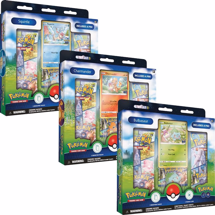 Pokemon GO Pin Collection [Set of 3]
