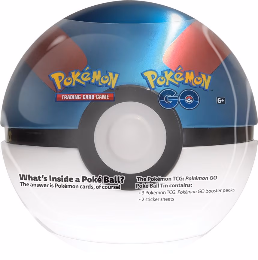 Pokemon GO Poke Ball Tin - Great Ball