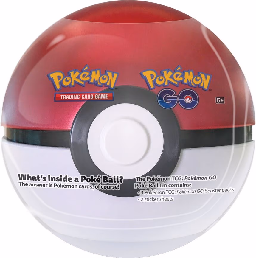 Pokemon GO Poke Ball Tin - Poke Ball