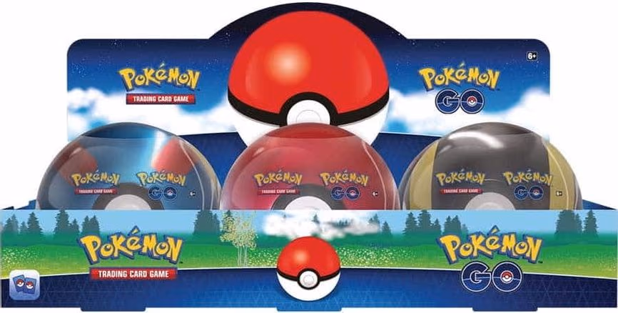Pokemon GO Poke Ball Tin Display