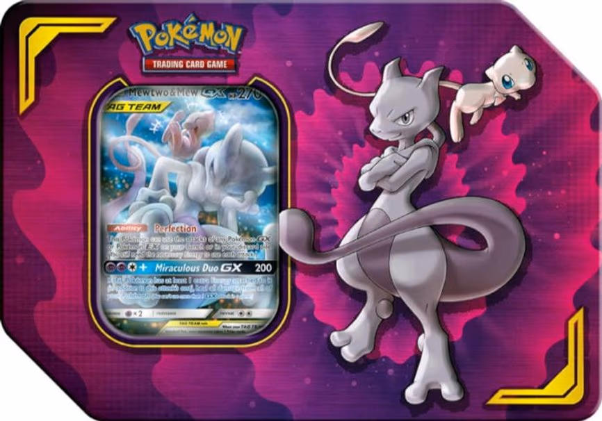 Power Partnership Tin [Mewtwo & Mew GX]