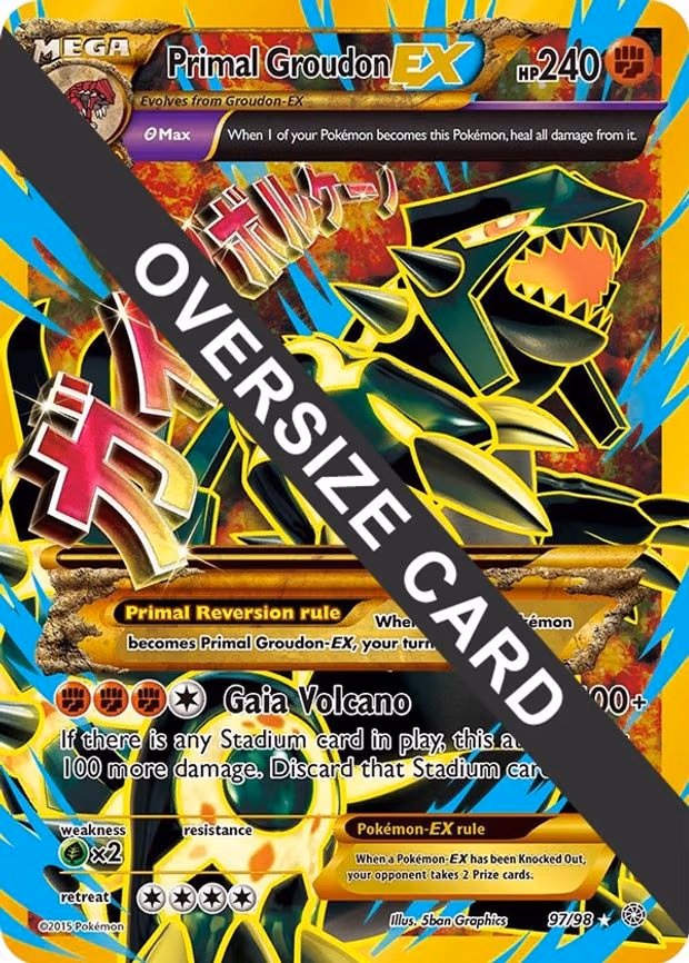 Primal Groudon EX - Promo (097/098)