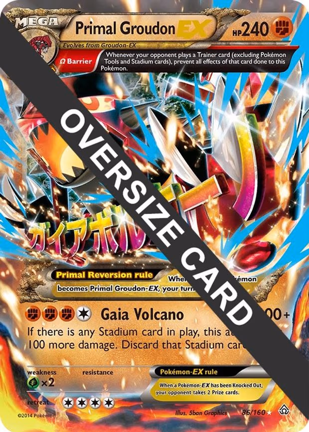 Primal Groudon EX - Promo (086/160)
