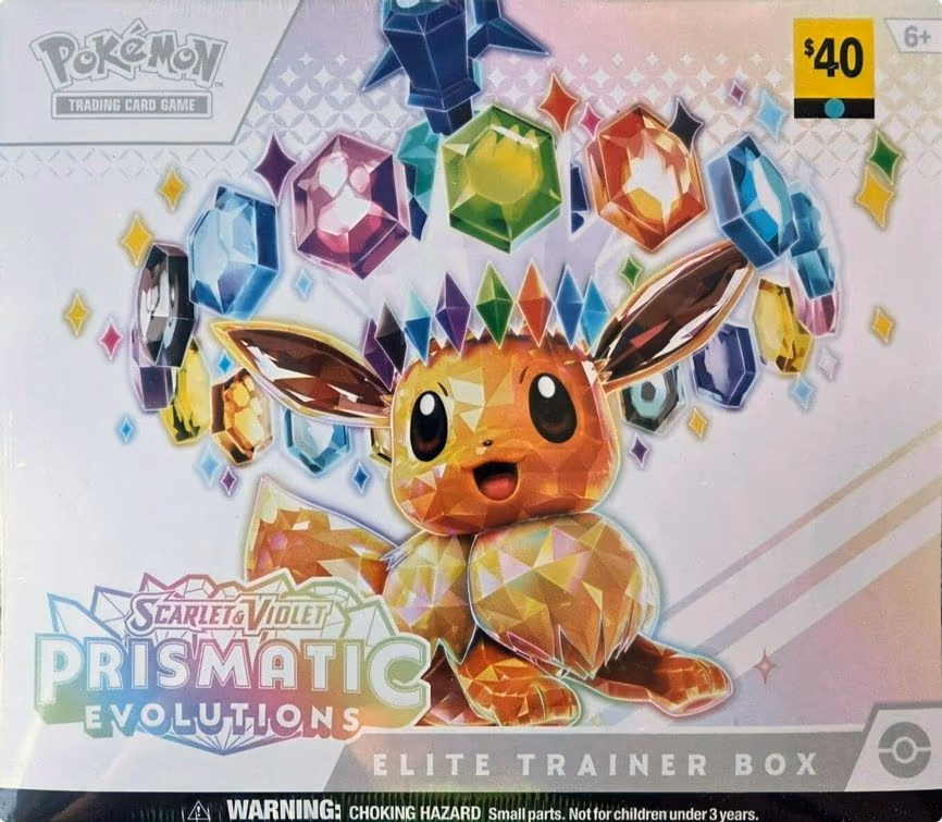 Prismatic Evolutions Elite Trainer Box (Dollar General Exclusive)