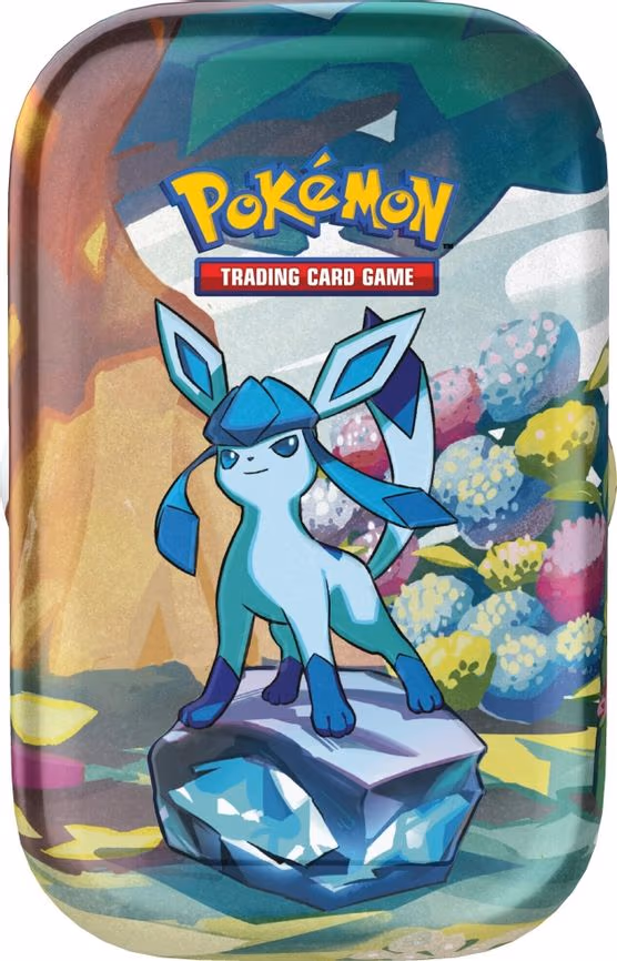 Prismatic Evolutions Mini Tin [Glaceon]