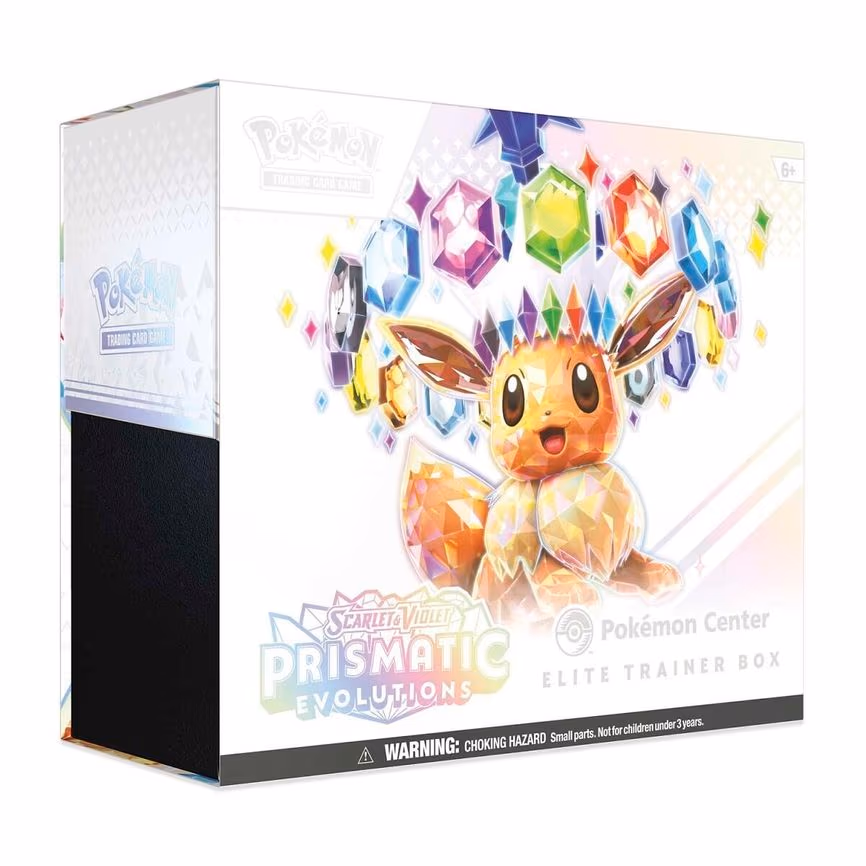 Prismatic Evolutions Pokemon Center Elite Trainer Box (Exclusive)
