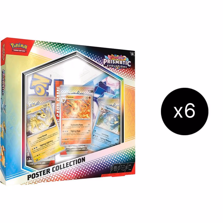 Prismatic Evolutions Poster Collection Case