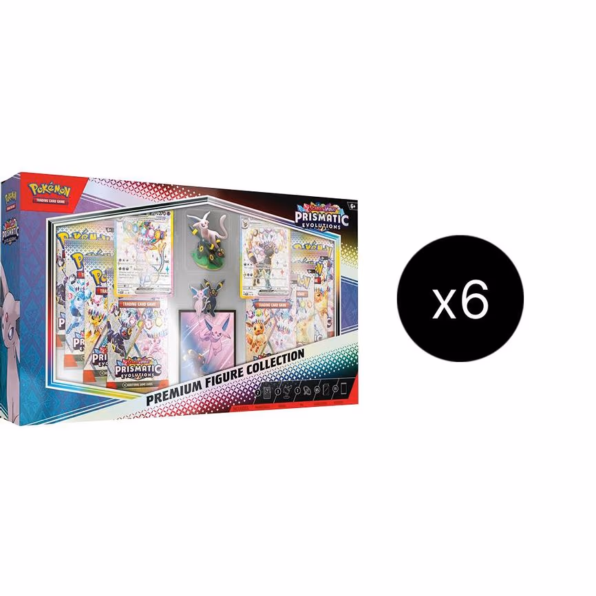 Prismatic Evolutions Premium Figure Collection Case