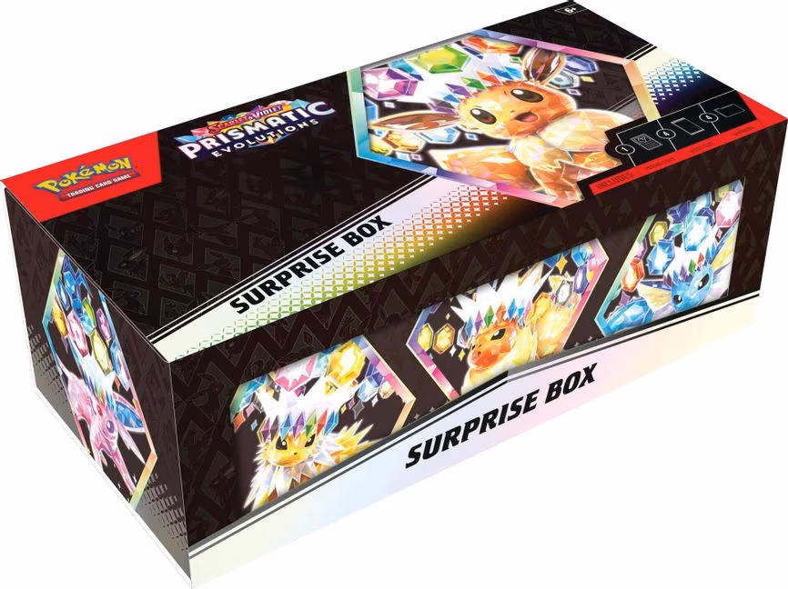 Prismatic Evolutions Surprise Box