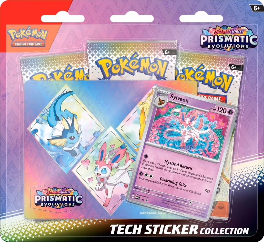 Prismatic Evolutions Tech Sticker Collection [Sylveon]