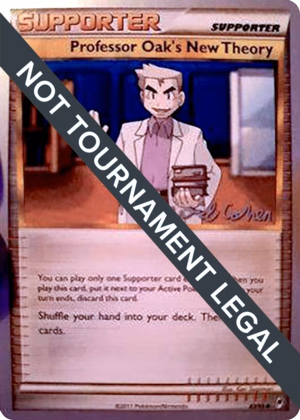 Professor Oak's New Theory - 2011 (David Cohen) - Uncommon (83/95)