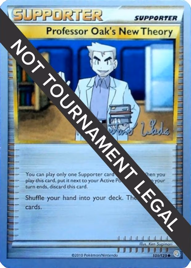 Professor Oak's New Theory - 2011 (Gustavo Wada) - Uncommon (101/123)