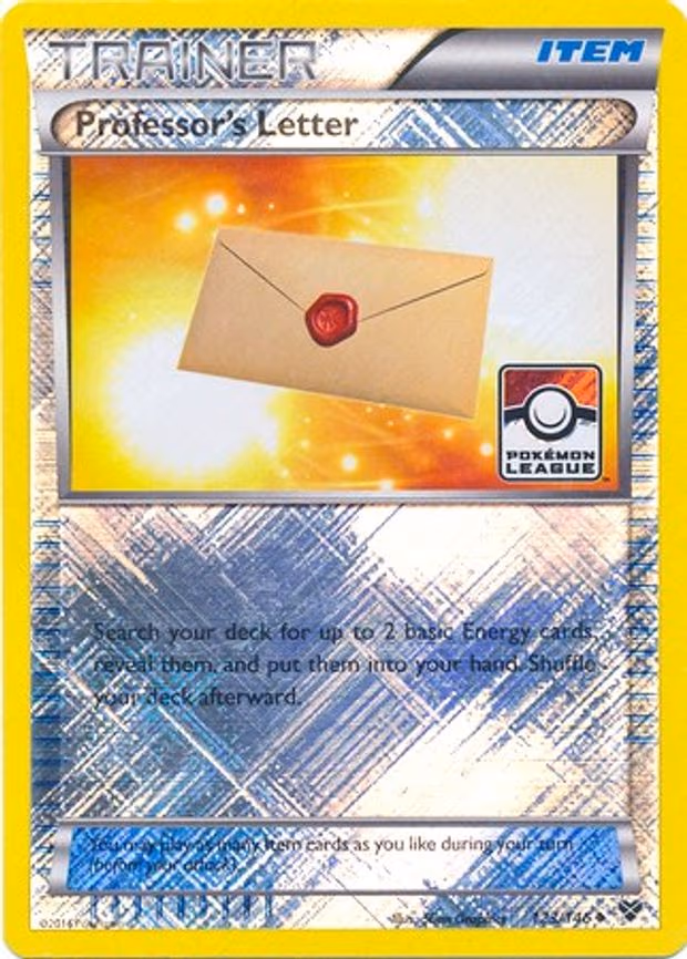 Professor's Letter - 123/146 (Pokemon League) - Promo (123/146)