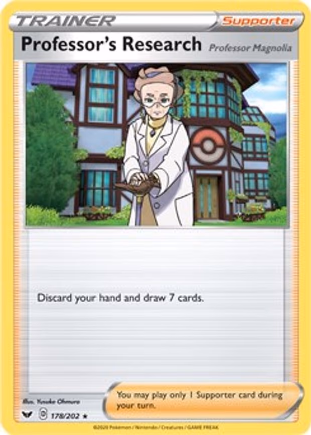 Professor's Research [Professor Magnolia] - 178/202 (Non-Holo) - Rare (178/202)