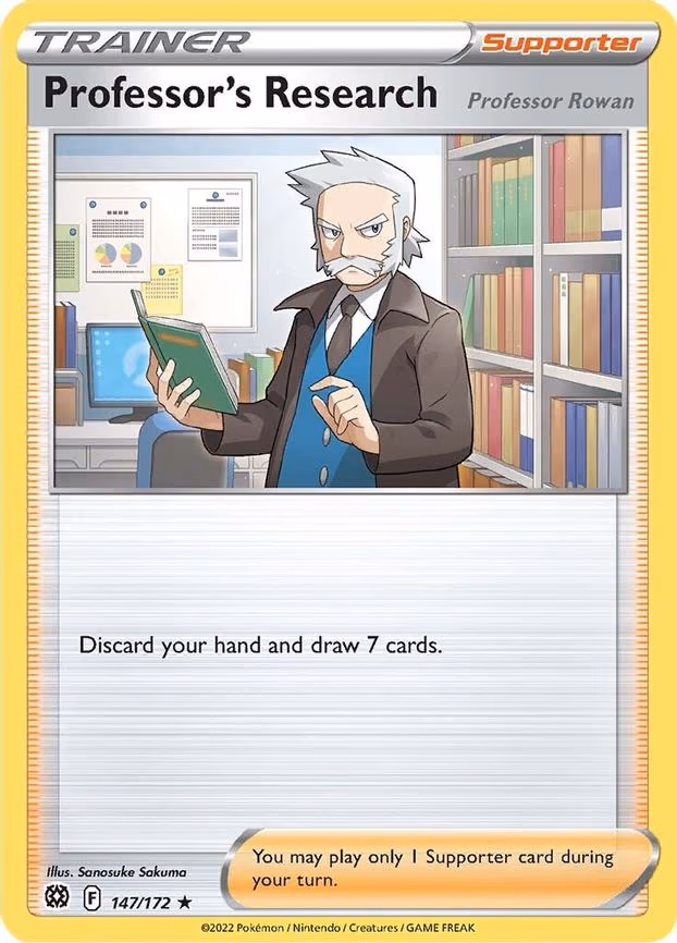 Professor's Research [Professor Rowan] - 147/172 (Non-Holo) - Rare (147/172)