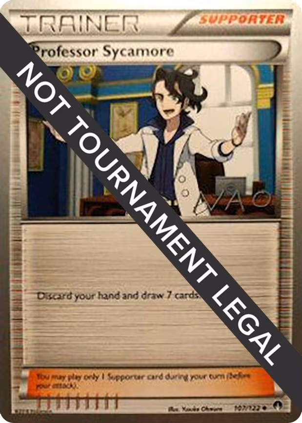 Professor Sycamore - 2018 (Naohito Inoue) - Uncommon (107/122)
