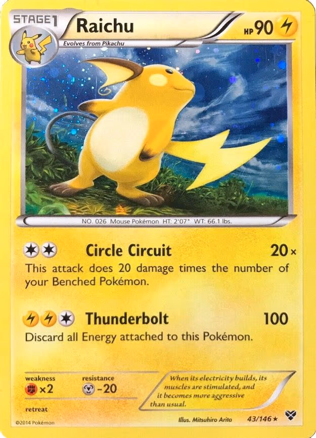 Raichu - Promo (043/146)