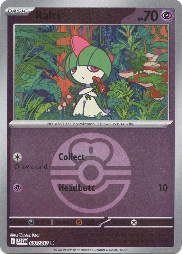 Ralts (Love Ball) - Common (087/217)