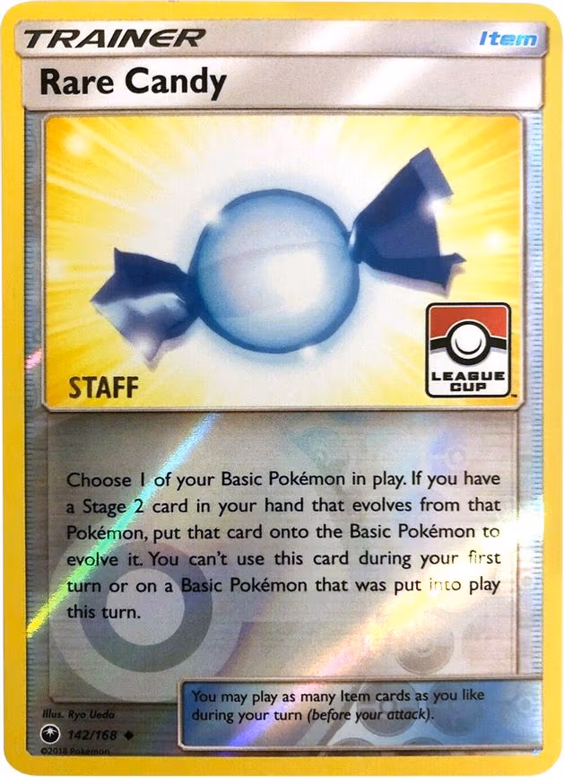 Rare Candy - 142/168 (League Cup) - Promo (142/168)
