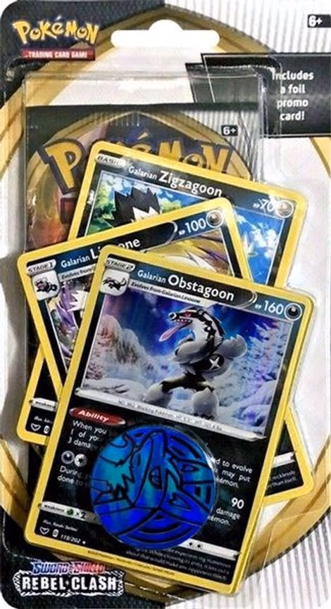 Rebel Clash Premium Checklane Blister [Galarian Obstagoon]