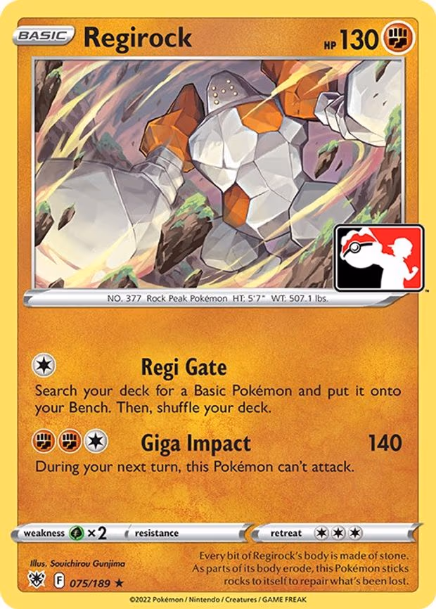 Regirock - Rare (075/189)