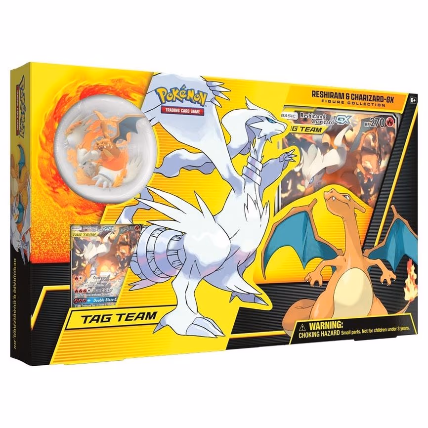 Reshiram & Charizard GX Figure Collection