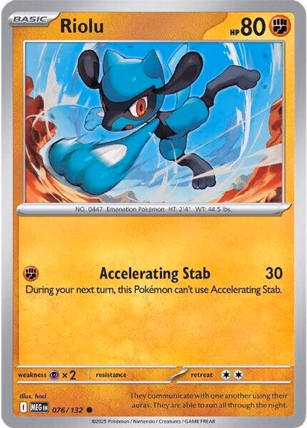 Riolu - Common (076/132)