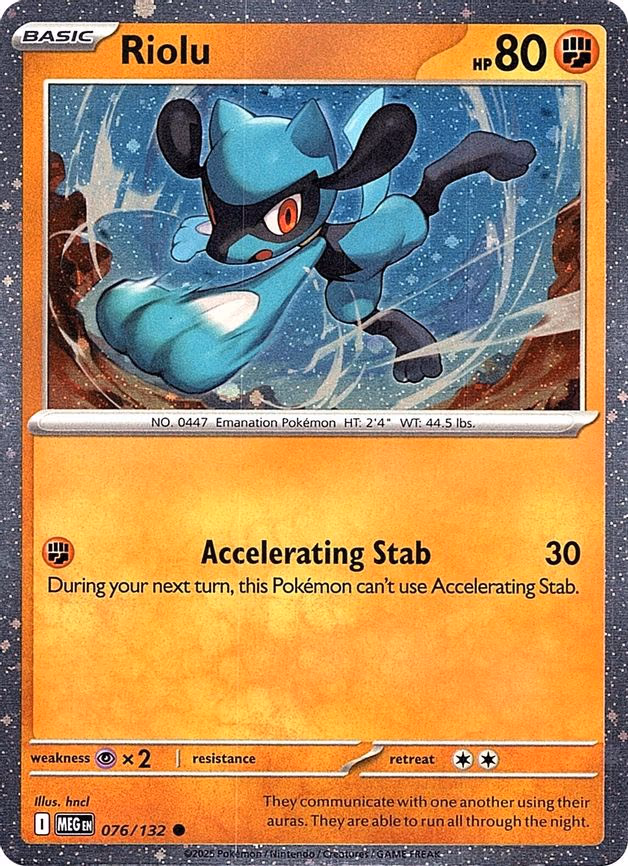 Riolu - Common (076/132)