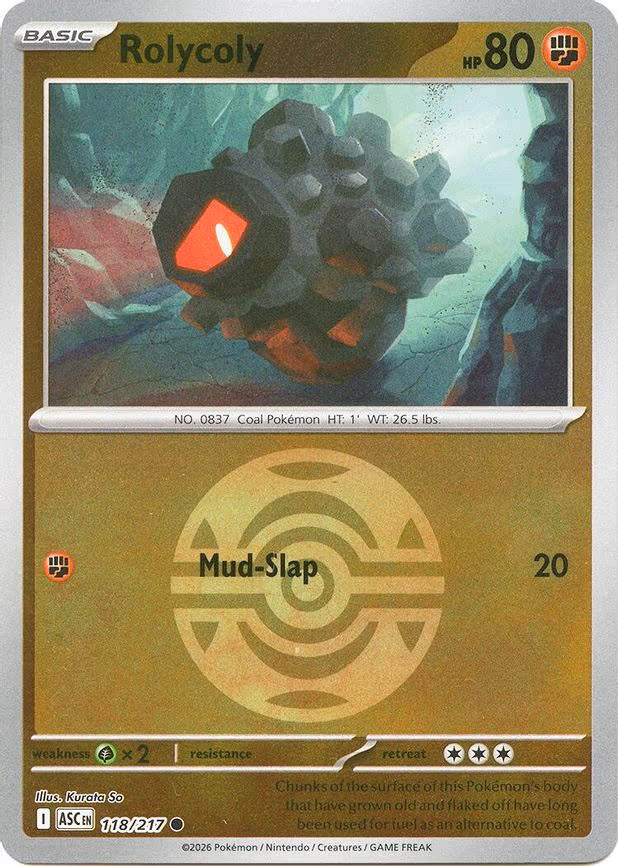 Rolycoly (Dusk Ball) - Common (118/217)