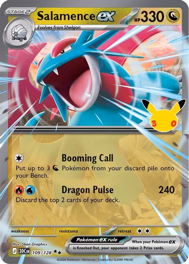 Salamence ex - Double Rare (109/128)