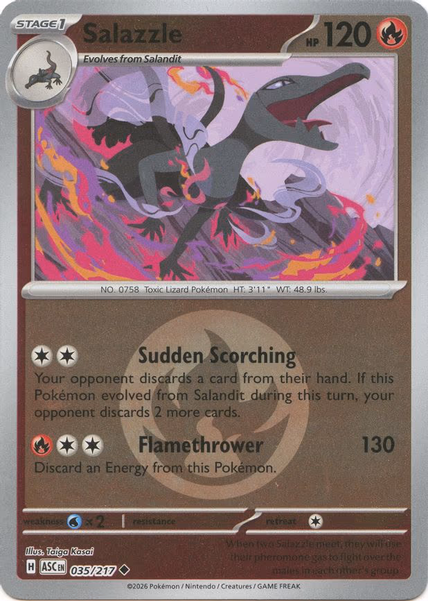 Salazzle - 035/217 (Energy Symbol Pattern) - Uncommon (035/217)