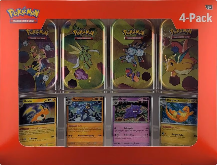 Sam's Club 151 (4 Mini Tins + 4 Promo Cards Bundle)