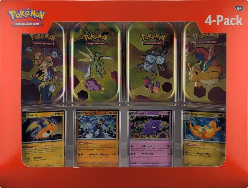 Sam's Club 151 (4 Mini Tins + 4 Promo Cards Bundle)