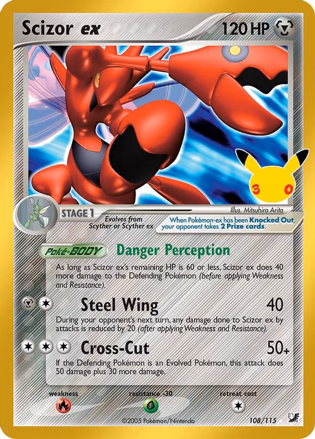 Scizor ex - Classic Collection (108/115)