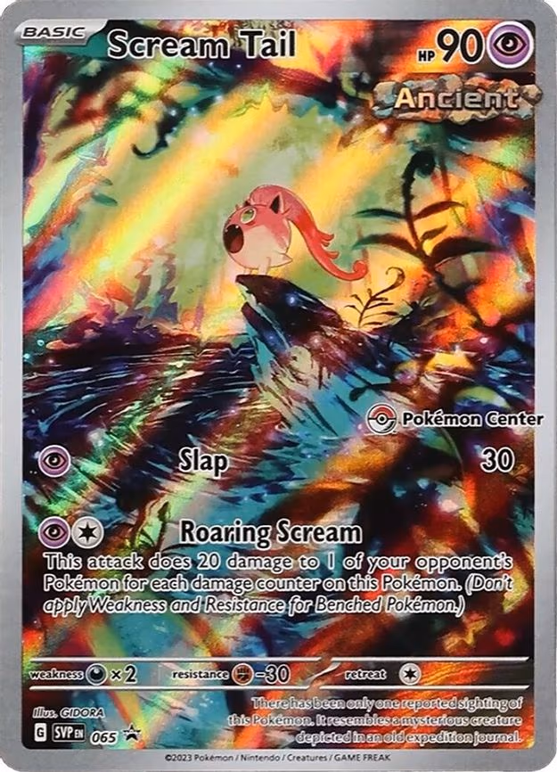 Scream Tail - 065 (Pokemon Center Exclusive) - Promo (065)