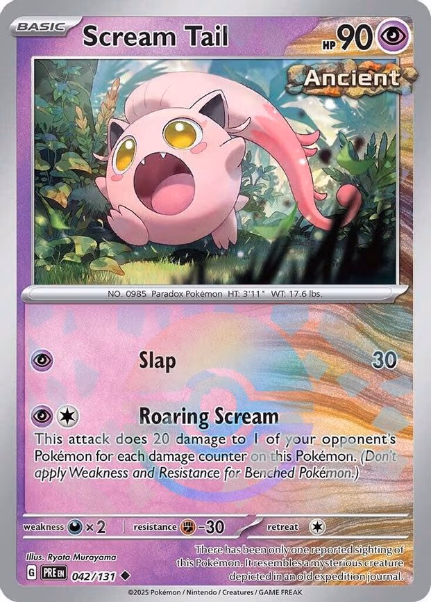 Scream Tail (Poke Ball Pattern) - Uncommon (042/131)