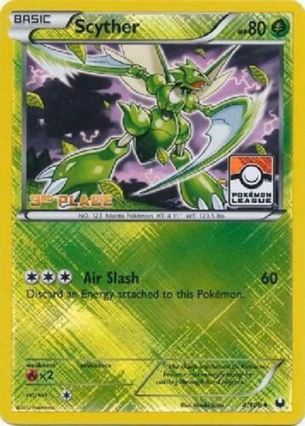 Scyther - 4/108 (Pokemon League)