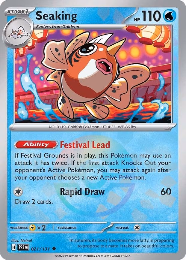 Seaking (Poke Ball Pattern) - Uncommon (021/131)
