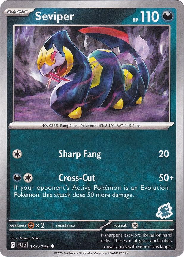 Seviper - Darkrai Deck - Uncommon (137/193)