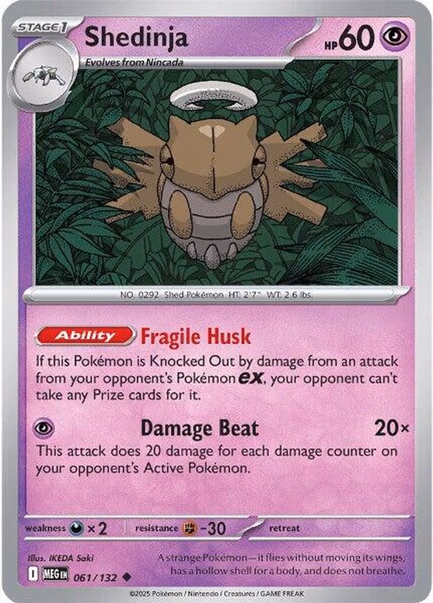 Shedinja - Uncommon (061/132)