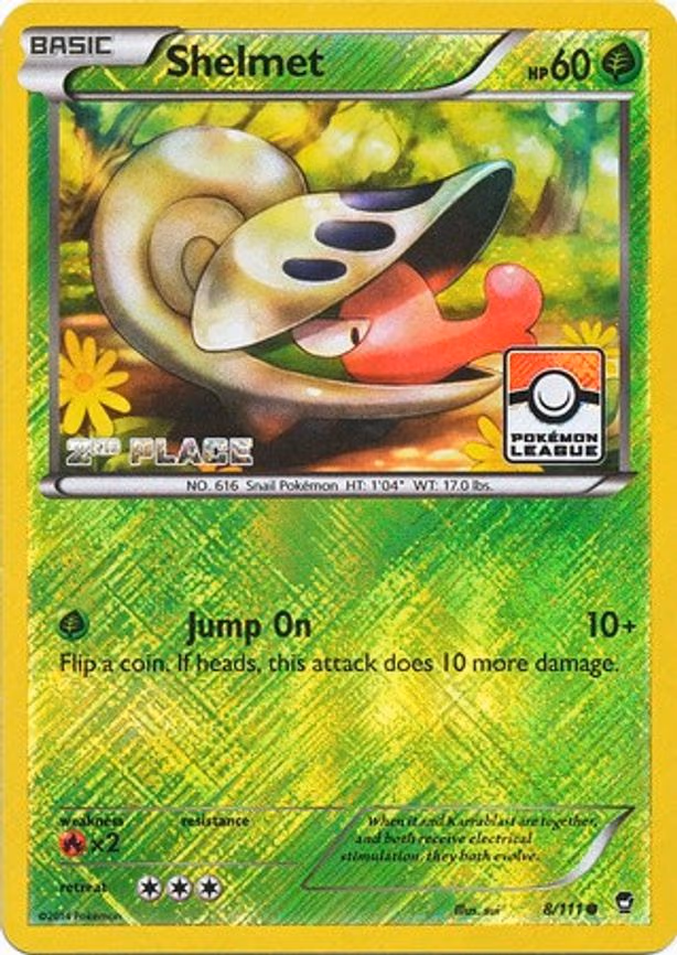 Shelmet - 8/111 (Pokemon League)