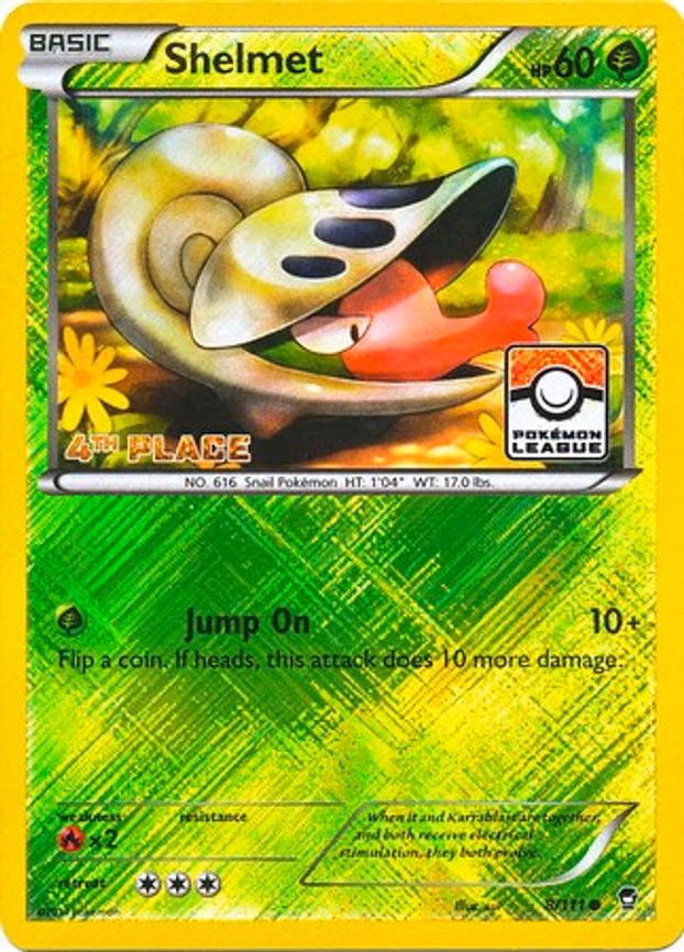Shelmet - 8/111 (Pokemon League)