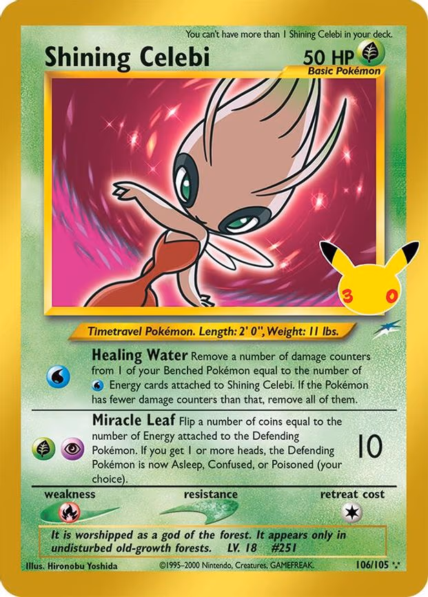 Shining Celebi - Classic Collection (106/105)