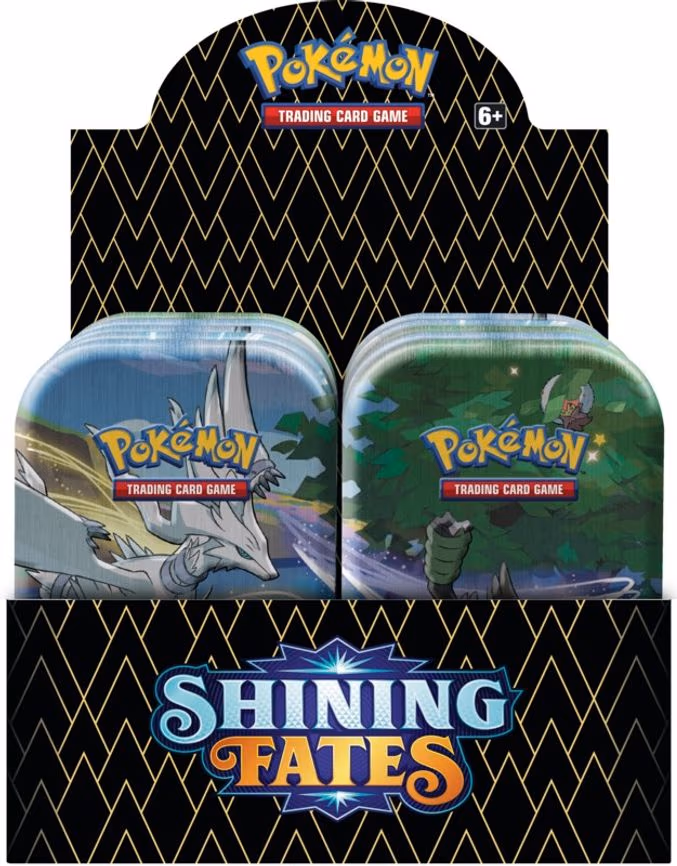 Shining Fates Mini Tin Display