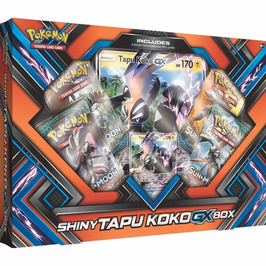 Shiny Tapu Koko GX Box
