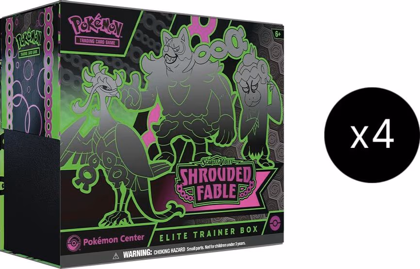 Shrouded Fable Pokemon Center Elite Trainer Box (Exclusive) Case
