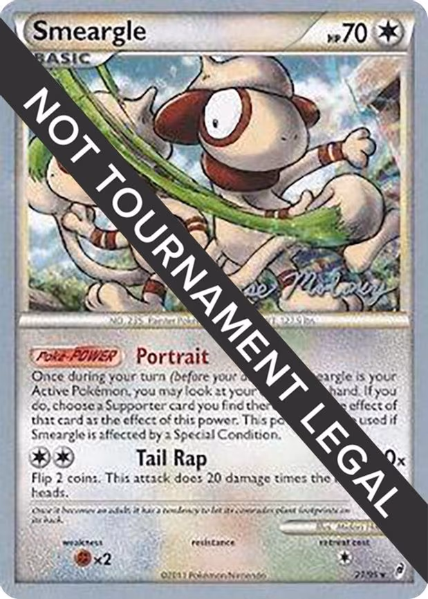 Smeargle - 2012 (Chase Moloney) - Rare (21/95)