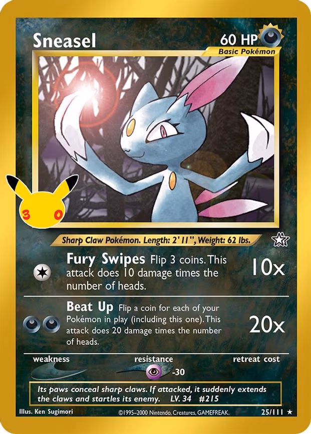 Sneasel - Classic Collection (25/111)
