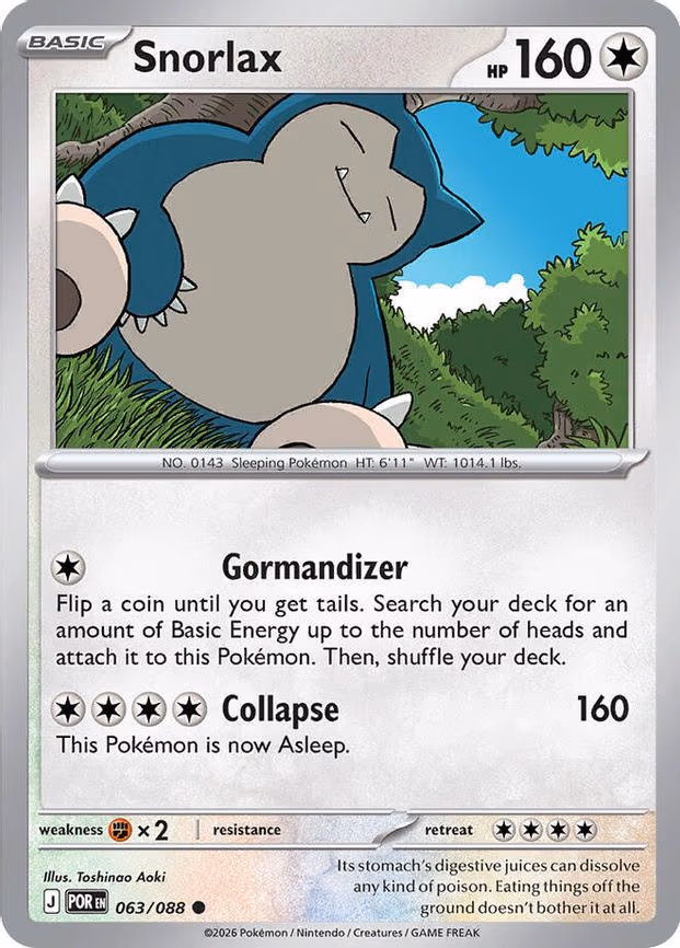 Snorlax - Common (063/088)